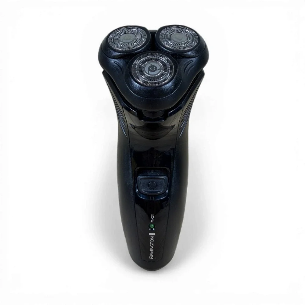 Remington R-4110 Cordless Rotary Shaver Black Electric Razor Trimmer Flex Tech‎